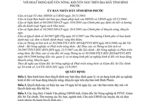 Quyết định 46/2007/QĐ-UBND quản lý sử dụng kinh phí sự nghiệp kinh tế hoạt động khuyến nông, khuyến ngư