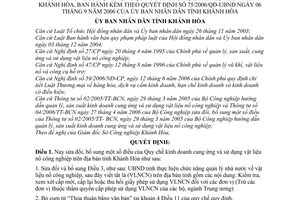 Quyết định 44/2007/QĐ-UBND sửa đổi Quy chế quản lý kinh doanh cung ứng