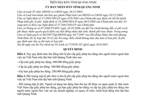 Quyết định 3219/2007/QĐ-UBND  mức thu chế độ thu nộp quản lý sử dụng