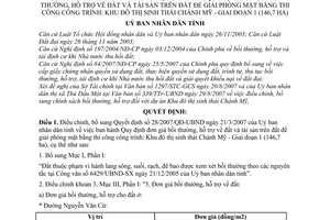 Quyết định 97/2007/QĐ-UBND điều chỉnh Quyết định 28/2007/QĐ-UBND