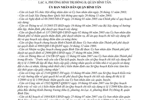 Quyết định 4621/QĐ-UBND phê duyệt Đồ án quy hoạch chi tiết xây dựng đô thị tỷ lệ 1/2000 Khu dân cư phía bắc đường Kinh Dương Vương