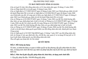 Quyết định 51/2007/QĐ-UBND mức thu, chế độ thu, nộp, quản lý sử dụng lệ phí cấp giấy phép thăm dò, khai thác, sử dụng nước dưới đất