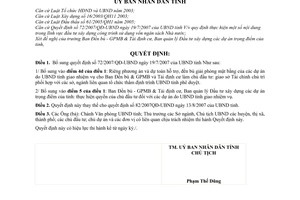 Quyết định 86/2007/QĐ-UBND bổ sung quy định nội dung đầu tư xây dựng công trình sử dụng vốn ngân sách Nhà nước