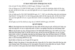 Quyết định 29/2007/QĐ-UBND chế độ công tác phí chi tổ chức hội nghị