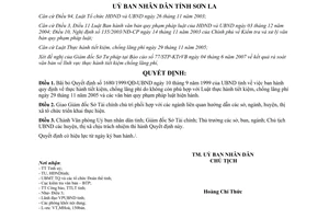 Quyết định 2168/QĐ-UBND 2007 bãi bỏ 1680/1999/QĐ-UBND thực hành tiết kiệm chống lãng phí Sơn La