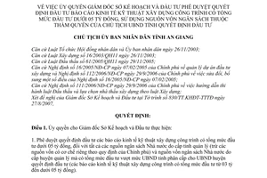 Quyết định 2498/QĐ-UBND ủy quyền Giám đốc Sở Kế hoạch và Đầu tư