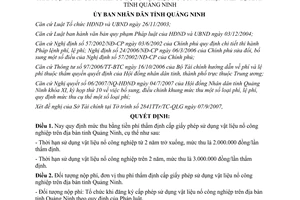 Quyết định 3392/2007/QĐ-UBND phí thẩm định cấp giấy phép sử dụng vật liệu nổ