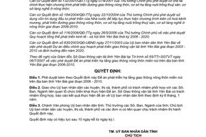 Quyết định 1502/2007/QĐ-UBND Đề án phát triển hạ tầng giao thông nông thôn