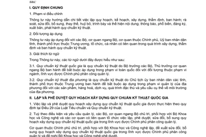 Thông tư 23/2007/TT-BKHCN hướng dẫn xây dựng, thẩm định ban hành quy chuẩn kỹ thuật