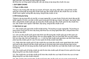 Thông tư 21/2007/TT-BKHCN hướng dẫn xây dựng áp dụng tiêu chuẩn