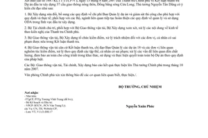 Công văn 5730/VPCP-V.I xử lý sau thanh tra Dự án Xây dựng 37 cầu, Đồng Bằng sông Cửu Long