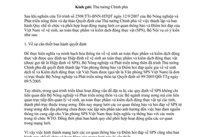 Công văn  2889/BNV-TCBC  thành lập  quy chế tổ chức phối hợp hoạt động của mạng lưới cơ quan SPS