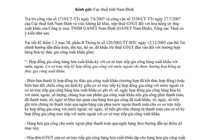 Công văn  4241/TCT-CS  Kê khai, nộp thuế GTGT hoa hồng ủy thác xuất khẩu