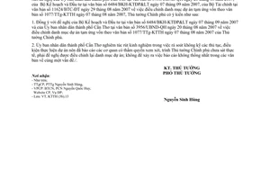 Công văn  1536/TTg-KTTH  điều chỉnh danh mục dự án được tạm ứng vốn