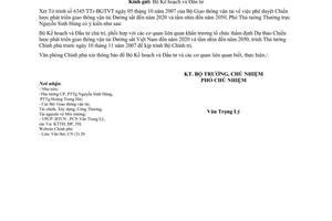 Công văn 5943/VPCP-CN  chiến lược phát triển Đường sắt đến 2020, tầm nhìn 2050