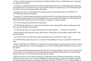 Công văn  6539/SYT-NVY  tăng cường phòng, chống dịch tiêu chảy cấp