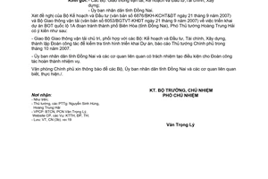 Công văn 5567/VPCP-CN triển khai dự án BOT quốc lộ 1A đoạn tránh  Biên Hòa