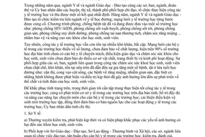 Chỉ thị 29/2007/CT-UBND công tác y tế trường học tỉnh Bà Rịa