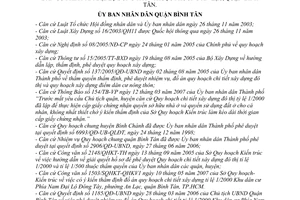 Quyết định 5417/QĐ-UBND phê duyệt Đồ án quy hoạch chi tiết xây dựng đô thị tỷ lệ 1/2000 Khu dân cư phía nam Đại lộ Đông Tây phường An Lạc