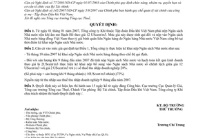 Quyết định 83/2007/QĐ-BTC giá khí ẩm mỏ Bạch Hổ