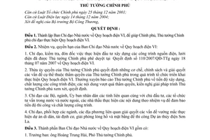 Quyết định 1436/QĐ-TTg thành lập Ban Chỉ đạo nhà nước Quy hoạch điện VI