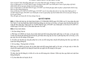 Quyết định 1575/QĐ-UBND chấm dứt hiệu lực thi hành Quyết định 25/2006/QĐ-UBND