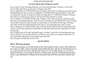 Quyết định 68/2007/QĐ-UBND  mức thu, chế độ thu, nộp, quản lý sử dụng