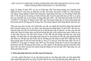 Thông báo 216/TB-VPCP kết luận Phó Thủ tướng Chính phủ Nguyễn Sinh Hùng giải pháp chỉ đạo điều hành giá cả, thị trường