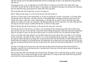 Công văn  1515/SNV-SN Xây dựng đề án tinh giản biên chế