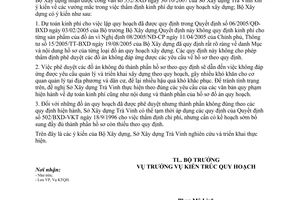 Công văn 58/BXD-KTQH  vướng mắc thẩm định kinh phí dự toán quy hoạch xây dựng