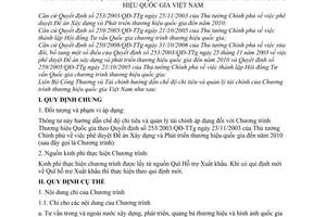 Thông tư liên tịch  06/2007/TTLT/BCT-BTC hướng dẫn chế độ chi tiêu và quản lý tài chính chương trình thương hiệu quốc gia Việt Nam