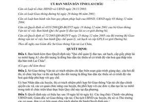 Quyết định 23/2007/QĐ-UBND quy chế quản lý đào tạo sát hạch cấp giấy phép lái xe