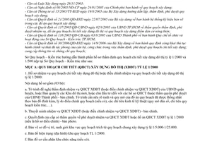 Thông báo 4561/TB-SQHKT hướng dẫn thành phần hồ sơ thẩm định quy hoạch chi tiết xây dựng đô thị tỷ lệ 1/2000 ,1/500