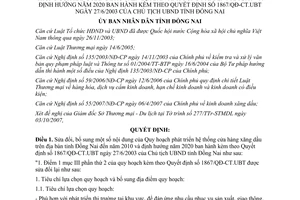 Quyết định 3872/QĐ-UBND năm 2007 phát triển hệ thống cửa hàng xăng dầu Đồng Nai