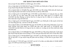 Quyết định 2672/QĐ-UBND năm 2007 quy hoạch phát triển hệ thống y tế Sơn La