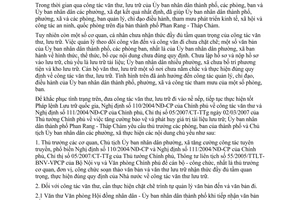 Chỉ thị 12/2007/CT-UBND tăng cường công tác văn thư, lưu trữ Ninh Thuận