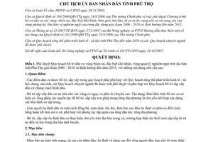 Quyết định 3110/QĐ-UBND năm 2007 Quy hoạch bố trí dân cư Phú Thọ 2006 2010 định hướng 2015