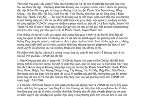 Chỉ thị 43/2007/CT-UBND tăng cường quản lý khoáng sản vật liệu nổ Quảng Nam