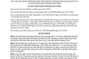 Quyết định 4444/2007/QĐ-UBND  lập, thẩm định, phê duyệt quy hoạch chi tiết