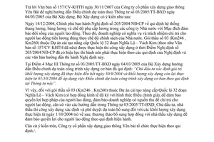 Công văn 2662/BXD-KTTC  hướng dẫn điều chỉnh dự toán theo TT 03/2005/TT-BXD