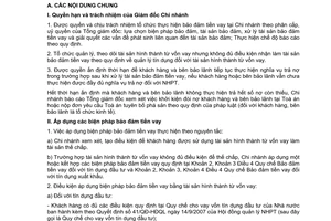 Công văn 4274/NHPT-PC hướng dẫn Quy chế bảo đảm tiền vay