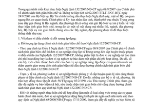 Công văn  3772/BNV-TCBC thực hiện chính sách tinh giản biên chế theo NĐ132/2007/NĐ-CP