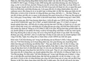 Công văn  4579/BCT-CLH  xuất khẩu đá vôi trắng