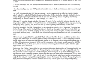 Công văn  312/PCLB khẩn trương thực hiện  công tác trọng tâm phòng, chống lụt bão, triều cường cuối  2007