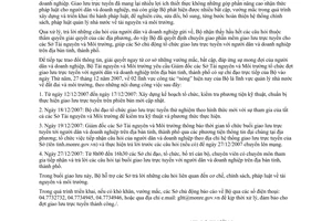 Công văn  4907/BTNMT-VP  tổ chức giao lưu trực tuyến qua mạng Internet giữa các Sở TN&MT với người dân và doanh nghiệp có sự chỉ đạo của Bộ