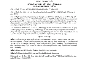 Nghị quyết 83/NQ-HĐND 2007 bãi bỏ 29/2005/NQ-HĐND.VII Lâm Đồng đóng góp xây dựng trường lớp