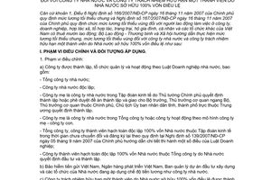 Thông tư 29/2007/TT-BLĐTBXH hướng dẫn mức lương tối thiểu chung tối thiểu vùng công ty NN TNHH một thành viên NN sở hữu 100% vốn điều lệ