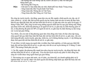 Công điện 1928/CĐ-TTg quy định bắt buộc đội mũ bảo hiểm khi đi mô tô xe gắn máy