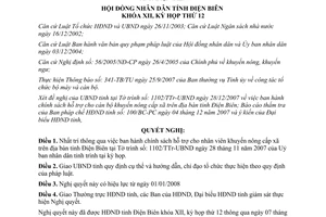 Nghị quyết 111/2007/NQ-HĐND  chính sách hỗ trợ cho nhân viên khuyến nông cấp xã