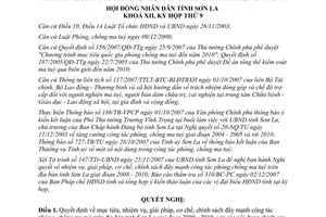 Nghị quyết 182/2007/NQ-HĐND mục tiêu nhiệm vụ giải pháp cơ chế chính sách